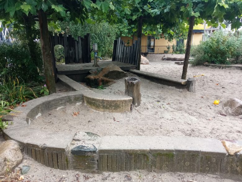 Zand en water spelen, Amersfoort